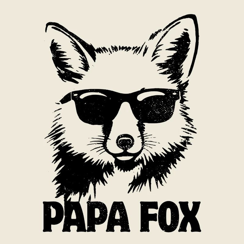 Papa Fox - Fox Father's Day