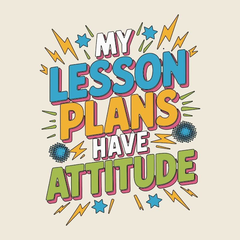 Professeur de lycée Mes plans de cours ont de l’éducation