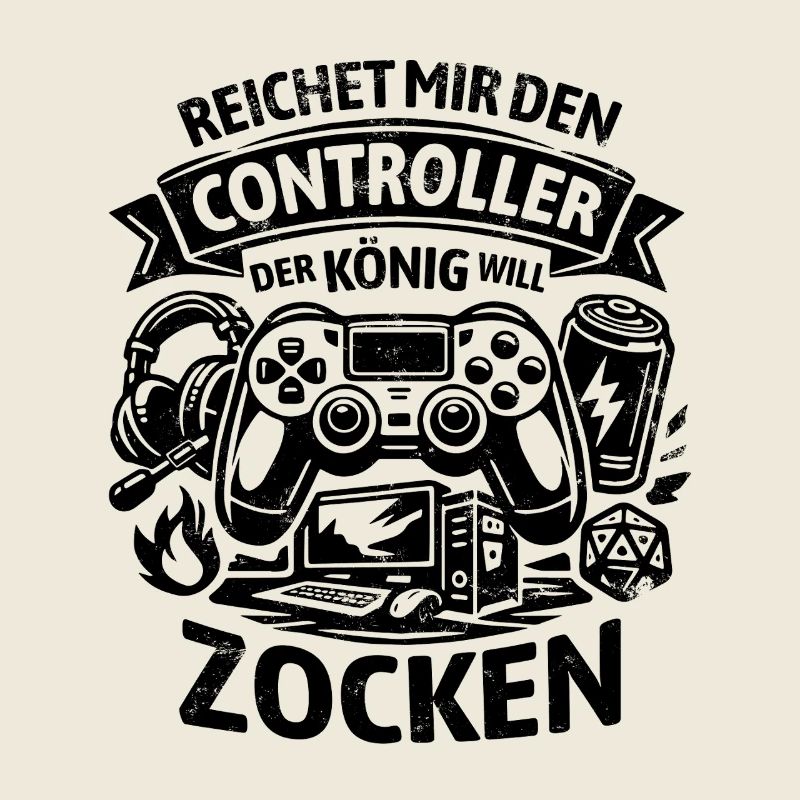 Reichet mir den Controller | Der König Will Zocken