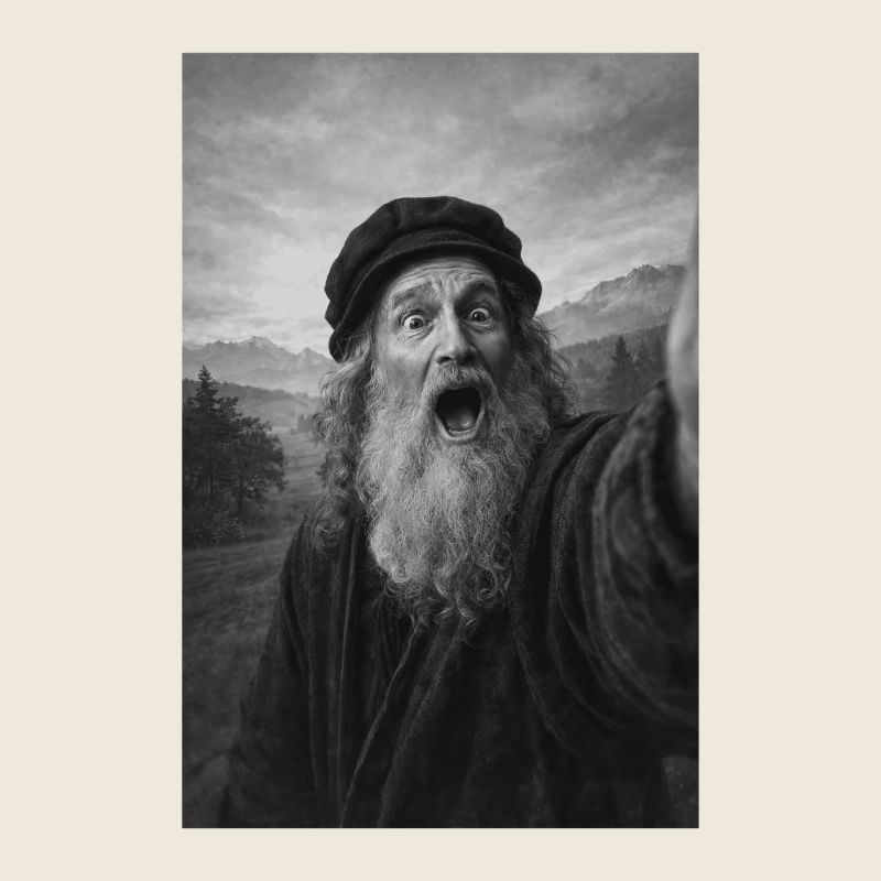 Leonardo Da Vinci Self-Portrait