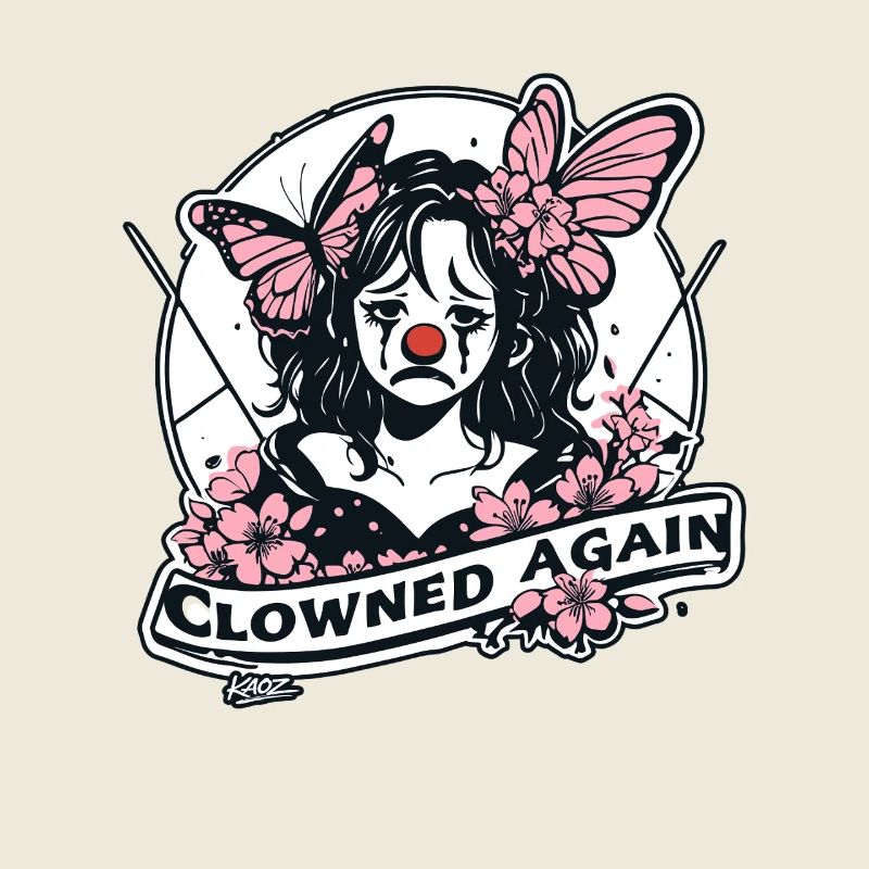 Clowned Again Clown Art