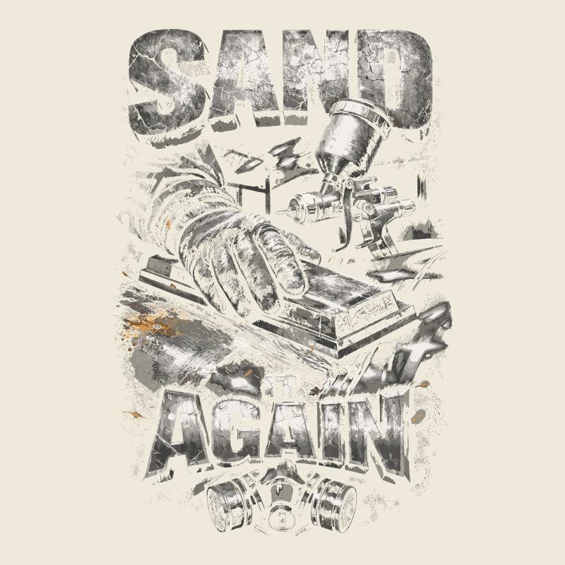 Vehicle Painter Car Painter Sand It Again