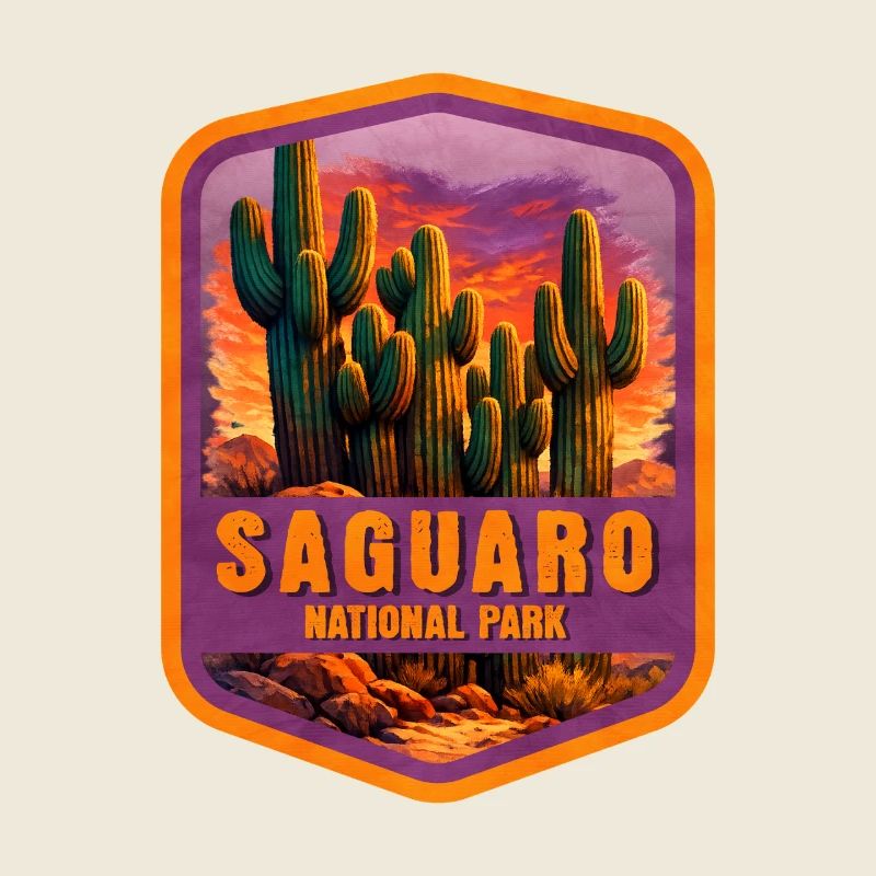 Saguaro National Park Desert Patch