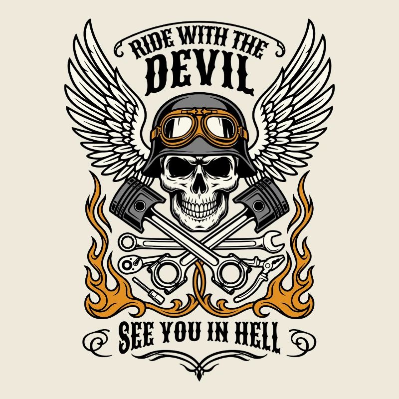 Ride with the Devil | See you in hell | Biker