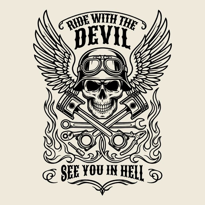 Ride with the Devil | See you in hell | Biker