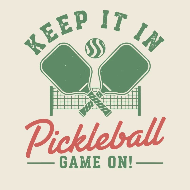 Pickleball Keep It In Game On funny player pickle