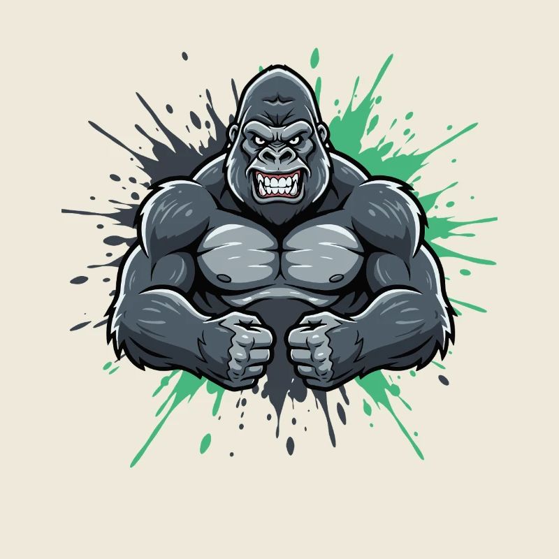 Gorilla Kraft Comic Smash