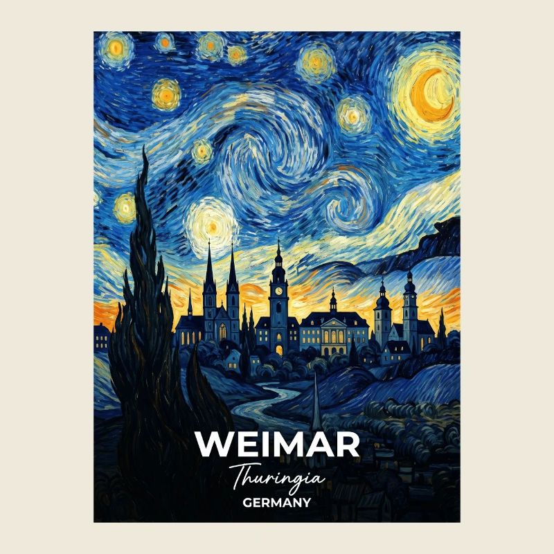 Weimar Germany Stadtansicht