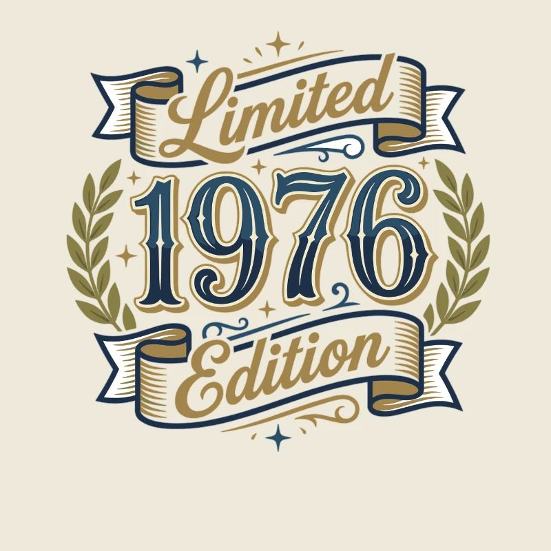 Édition limitée 1976 anniversaire vintage