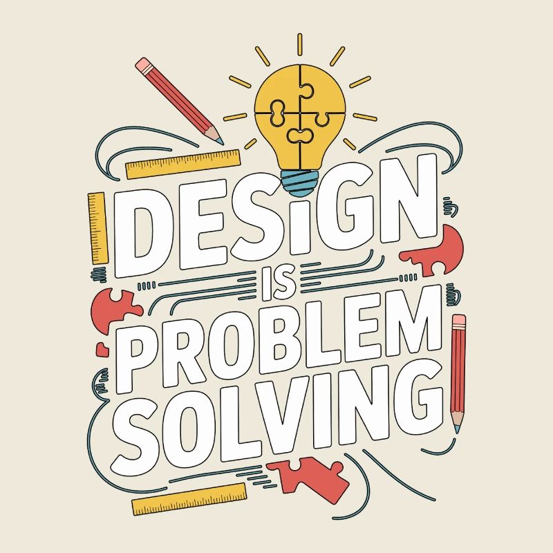 Designer Educator Design Is Problem Graphic Design