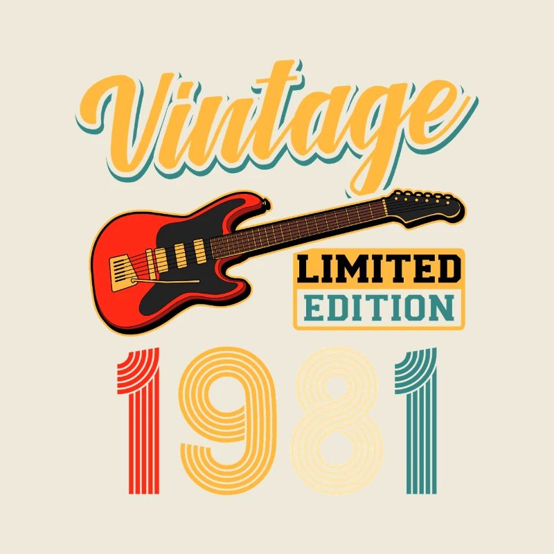 Style de guitare vintage 1981 Édition limitée