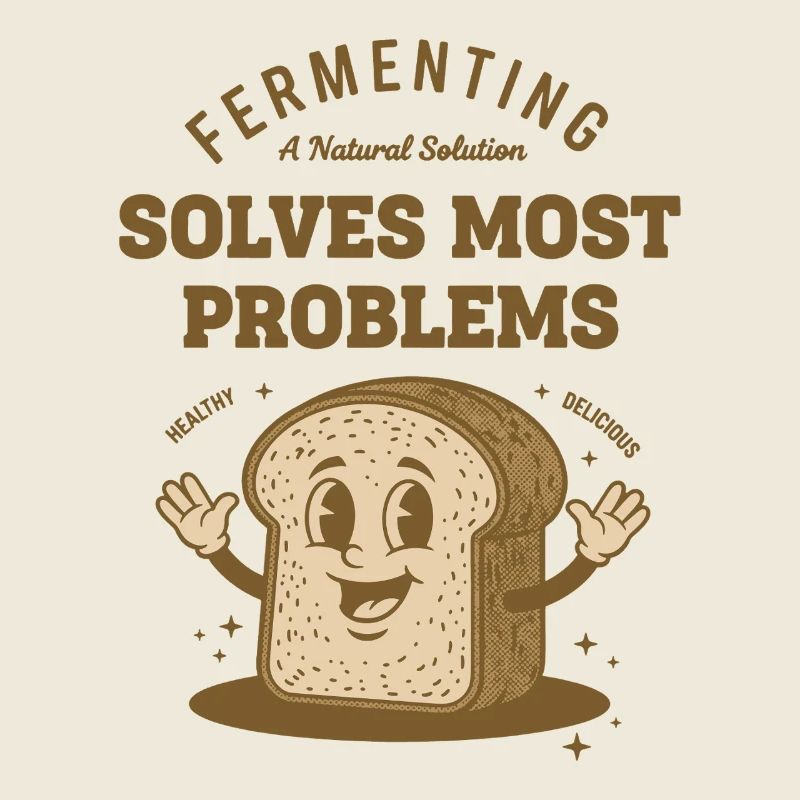 Sourdough Bread Baking Fermenting Solves Most