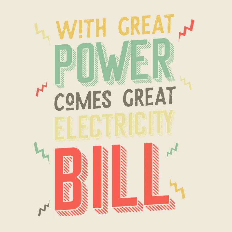 Une grande puissance et une grande facture d’électricité rock and roll