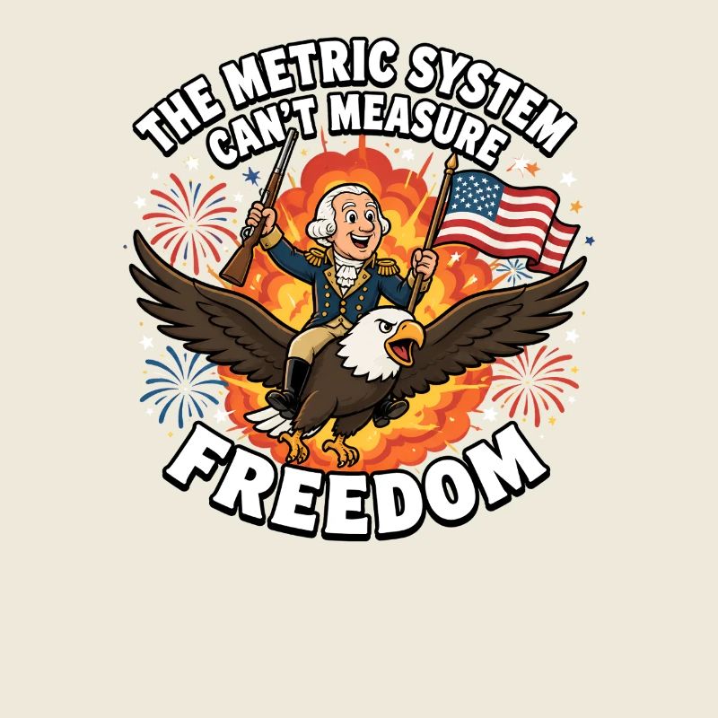 The metric system cannot measure freedom