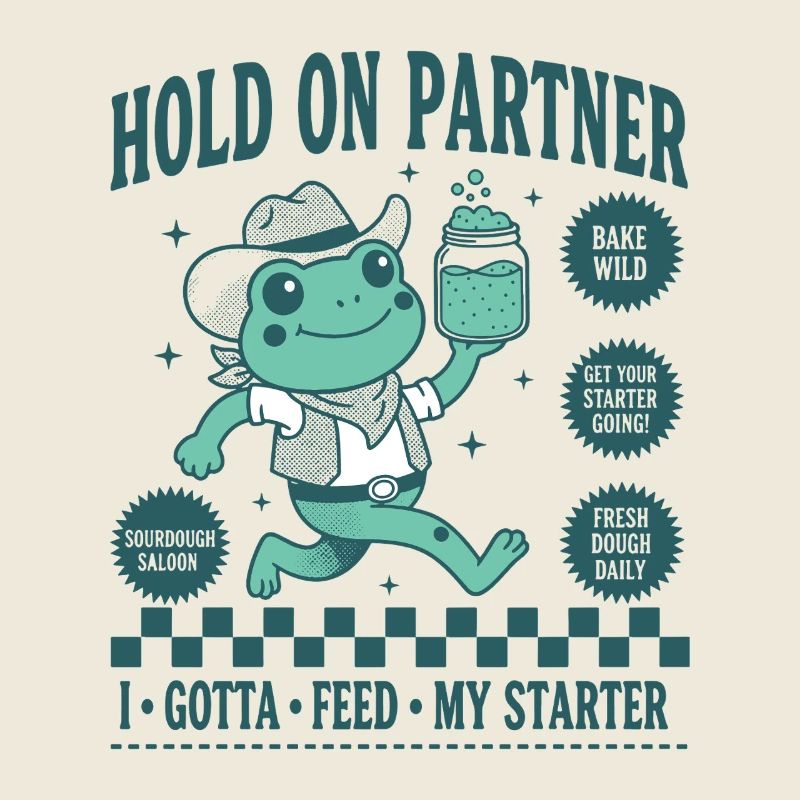 Sourdough Bread Baking Baker Hold On Partner