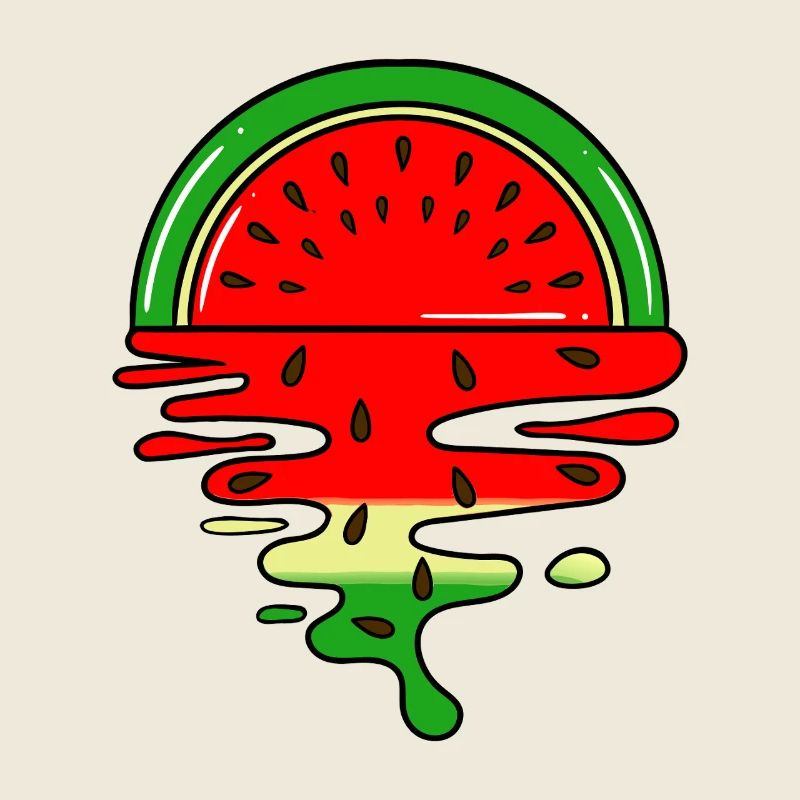 Melting Watermelon Sunset