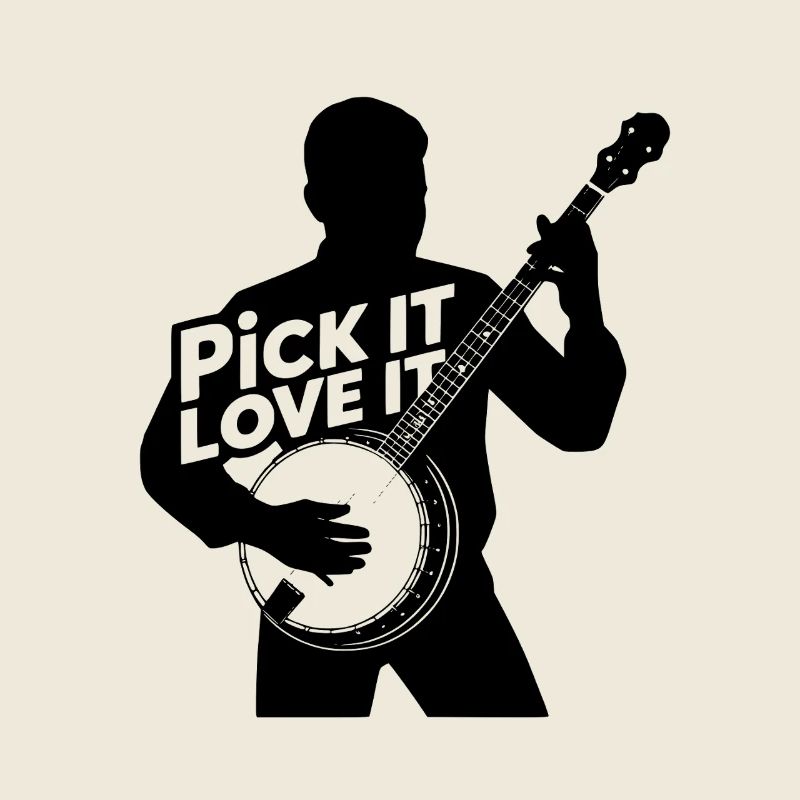 Banjo - Pick it love it Bluegrass Banjo Player