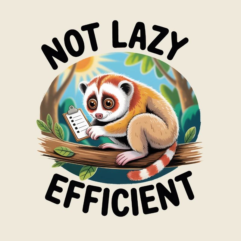 Not lazy | Efficient plum lori