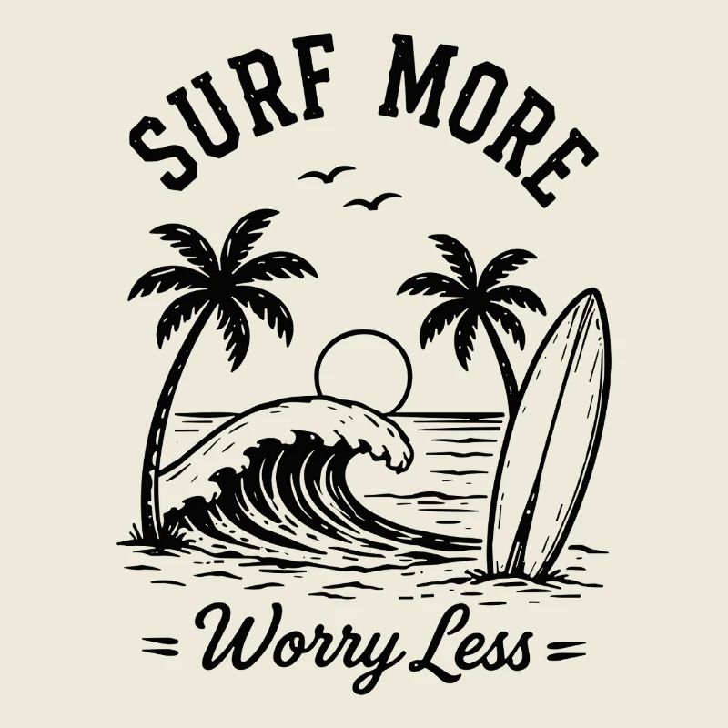 Surfez plus, inquiétez-vous, moins de vagues de vacances d’été