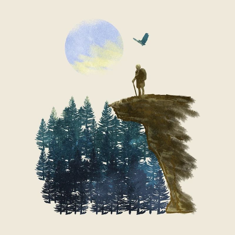 Mountain and Rock Hiker Adventure