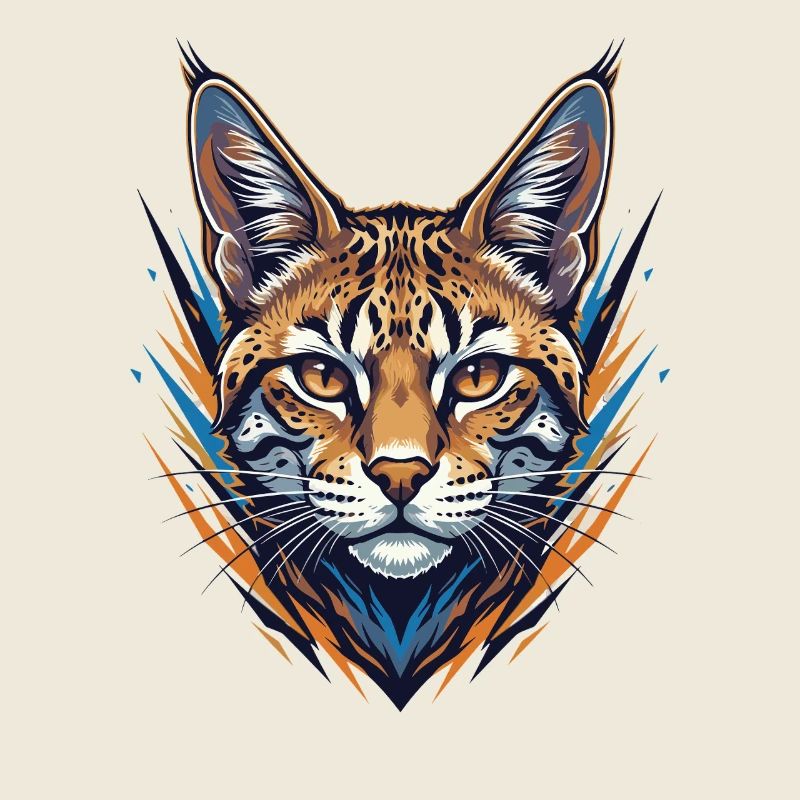 Wildcat dans le style néon