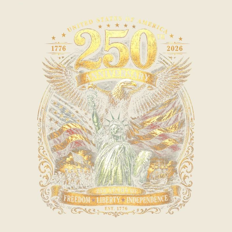 USA 250 Jubilee Eagle Flag