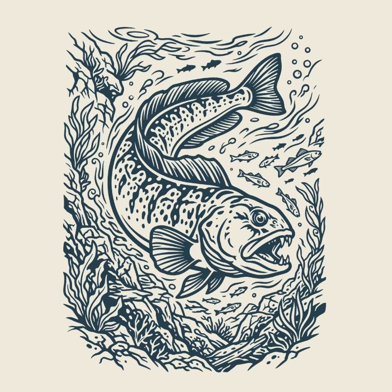 Sea Wolf | Loach | Underwater fish