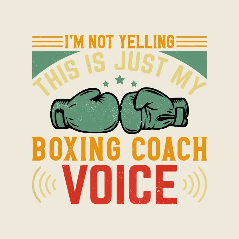 Coach de boxe Voice Tee