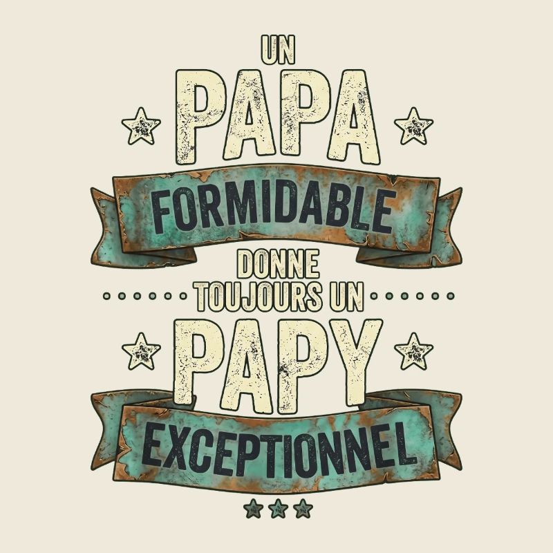 Papa Formidable Papy Exceptionnel Cadeau