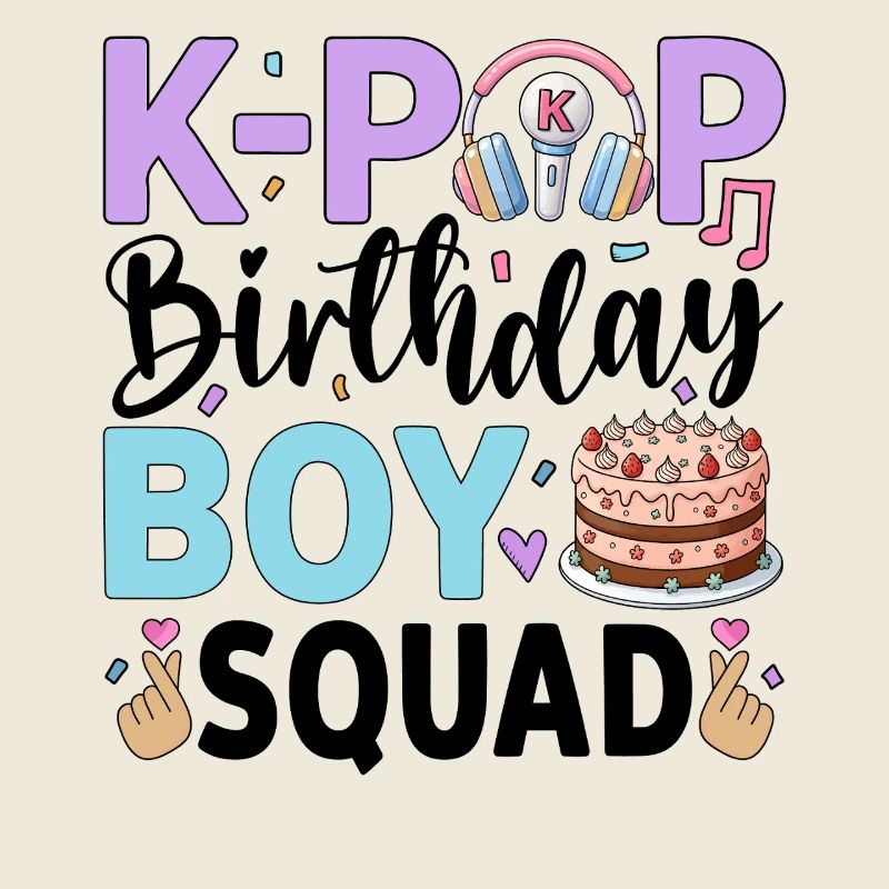 Équipe des garçons d’anniversaire K-Pop