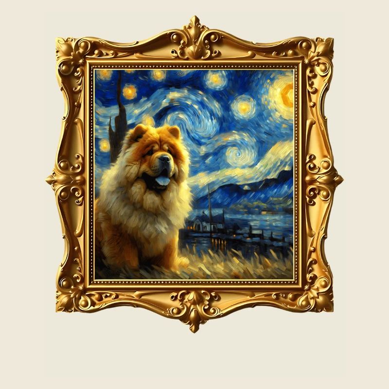Chowchow Starry Night