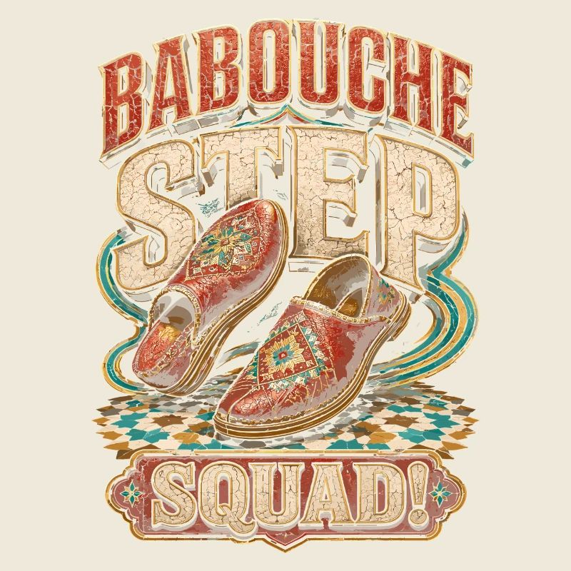 Marokkaner Marokko Babouche Step Squad