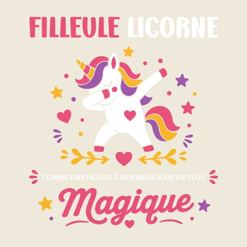 Filleule Licorne Magique