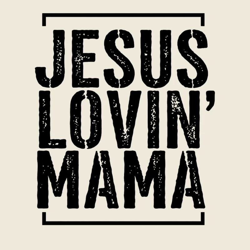 Jesus liebende Mutter Jesus loving Mama Muttertag