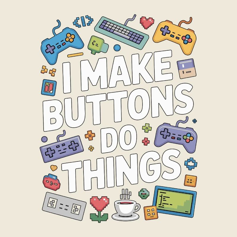Game Developer I Make Buttons Software Developer