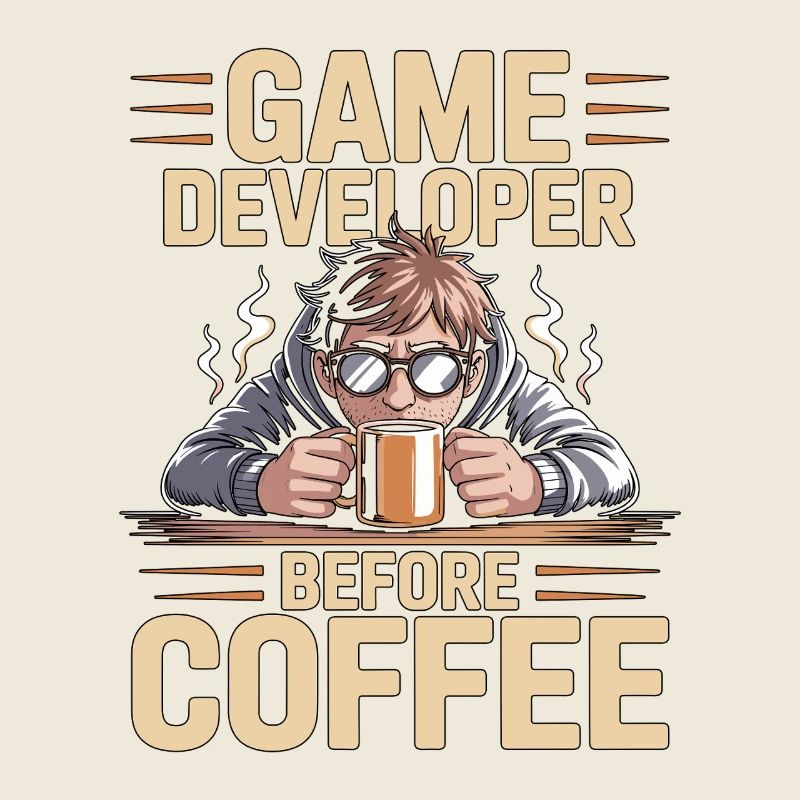 Game Developer Before Web Developer Coffee Lover