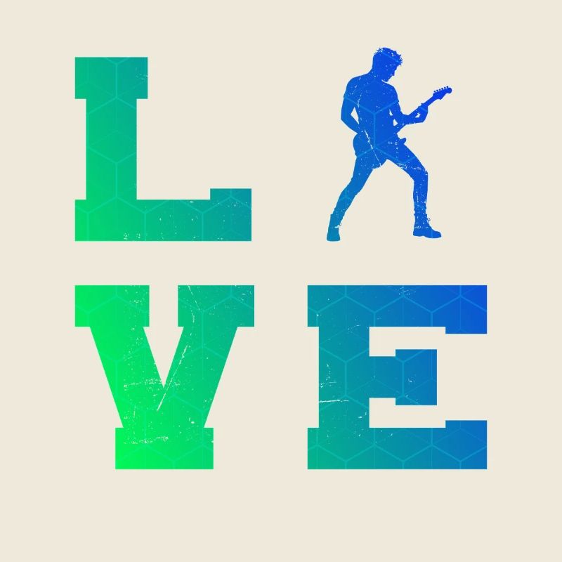 Idée cadeau pour le guitariste avec jeu de guitare
