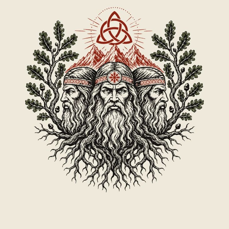 Triglav Wurzeln Emblem