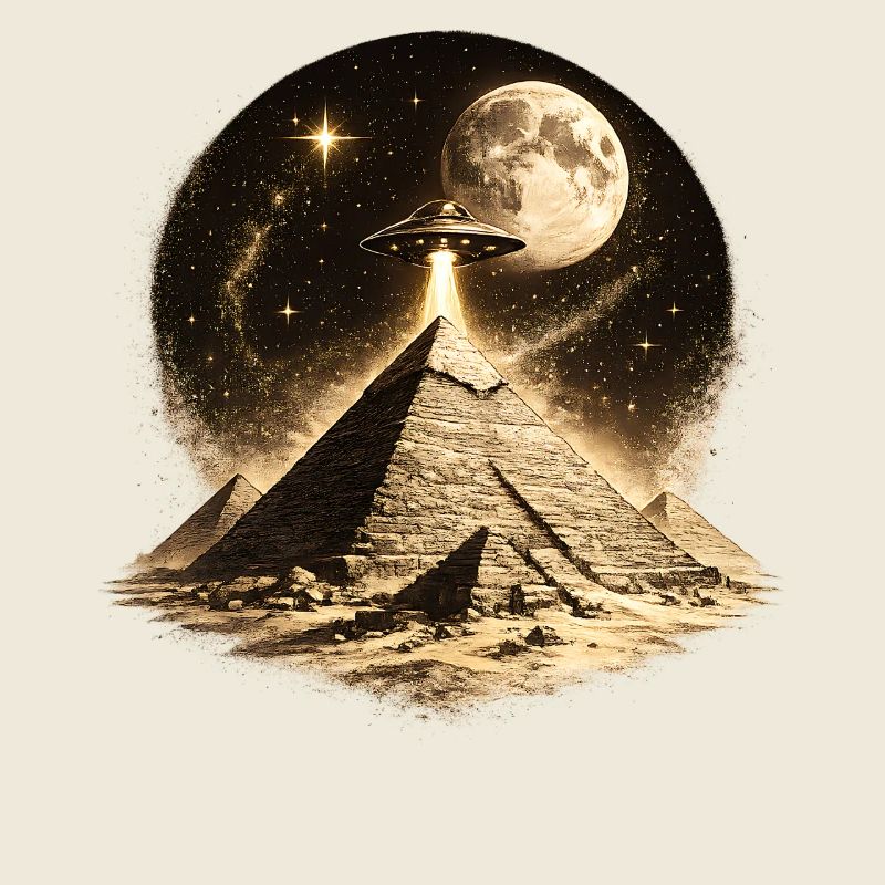 Mystère OVNI de la pyramide