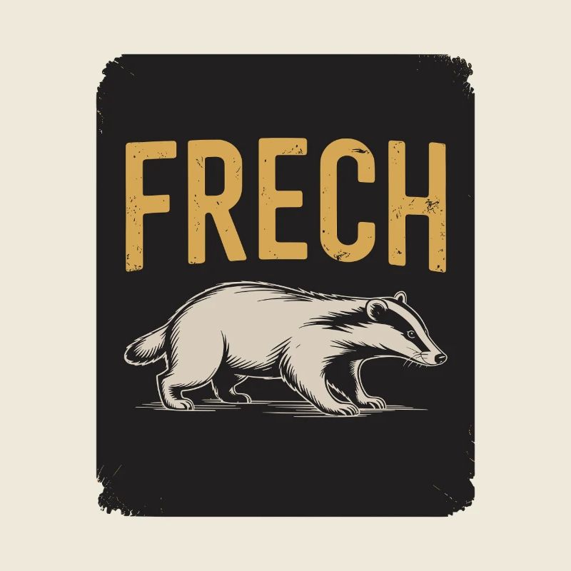  Frech Lustiger Dachs Spruch Frecher Dachs Tier