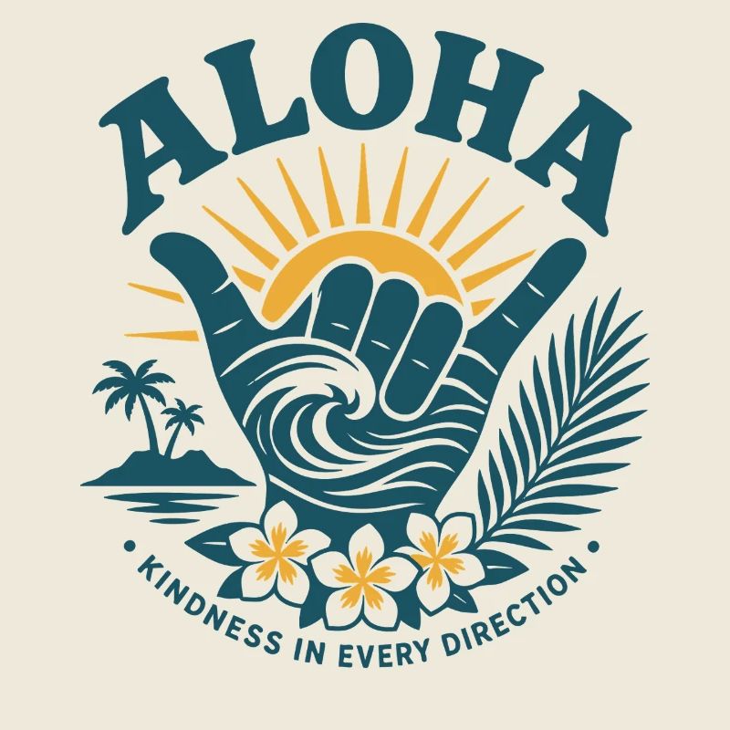 Aloha Freundlichkeit Shaka