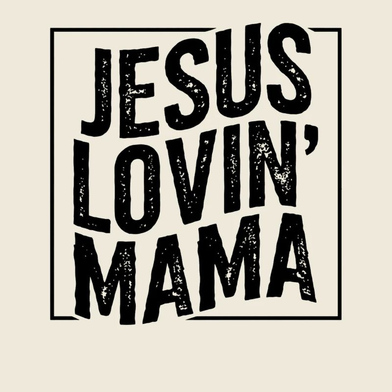 Jesus liebende Mutter Jesus loving Mama Muttertag