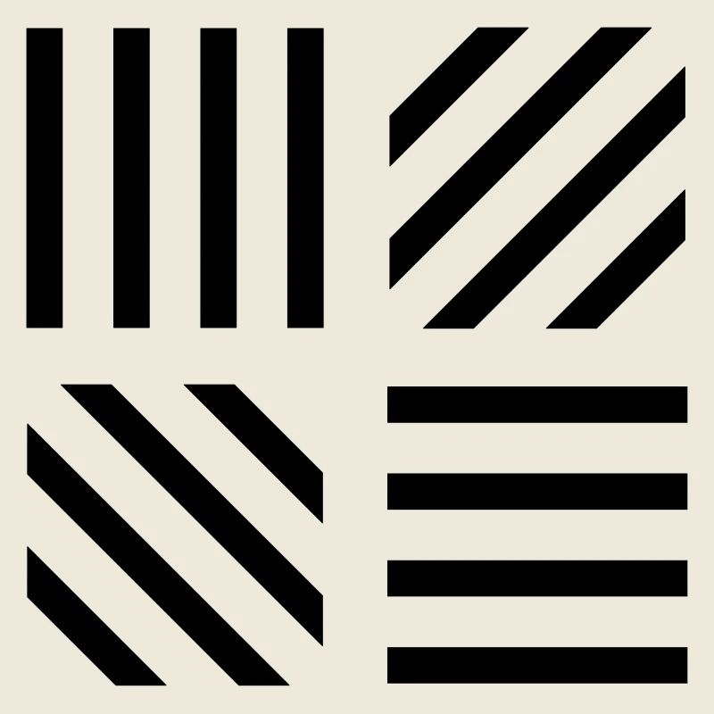 graphic stripe pattern