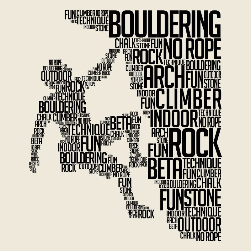 Boulder Escalade escalade escalade de roches