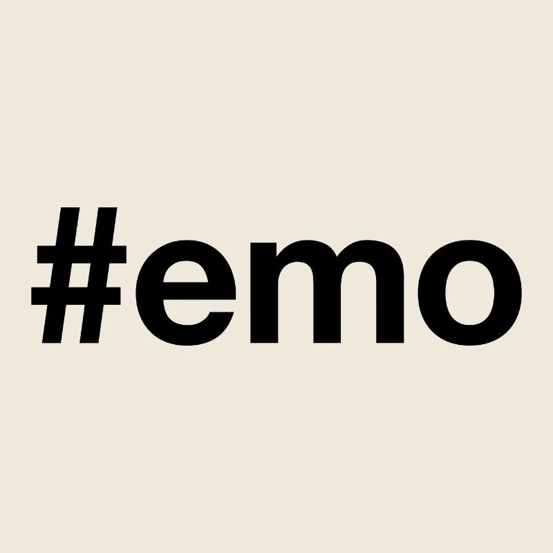 EMO Hashtag emotional