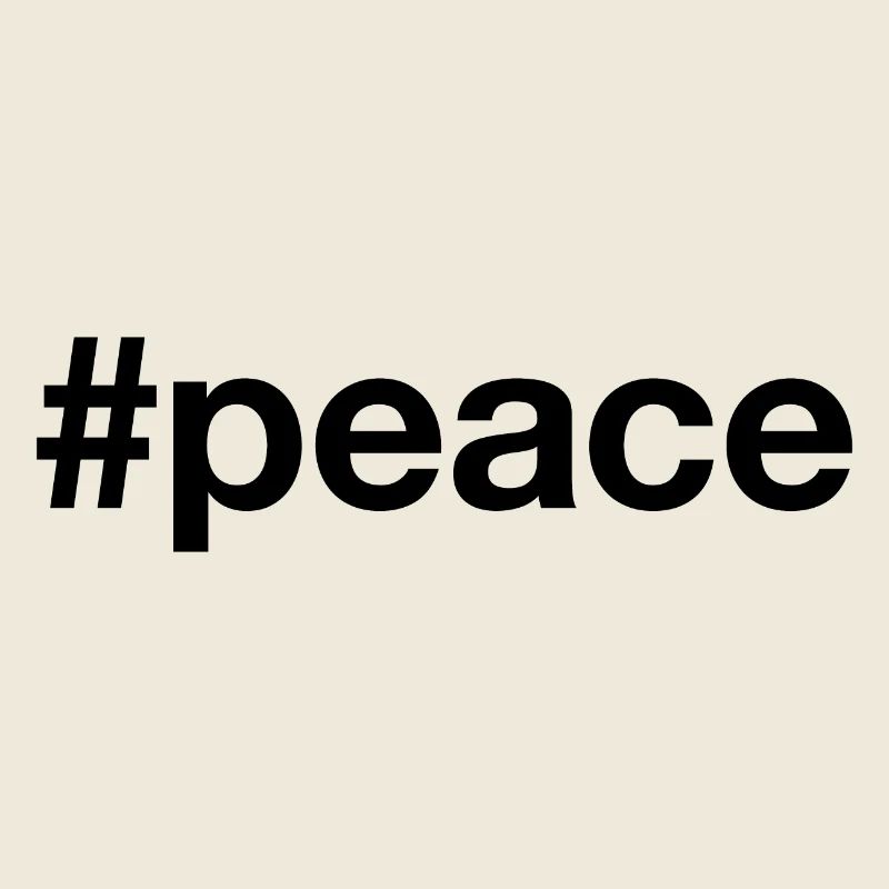 PEACE Hashtag