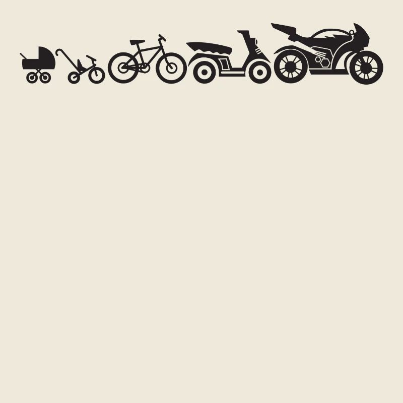 Motorcycle Evolution Development Motorcycles Funny