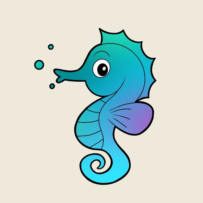 Seepferdchen Seepferd