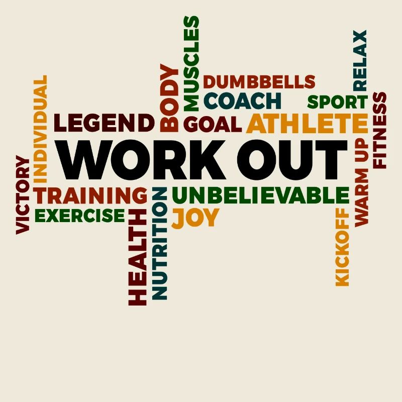 Workout Motivation Saying Statement Fitness Gym