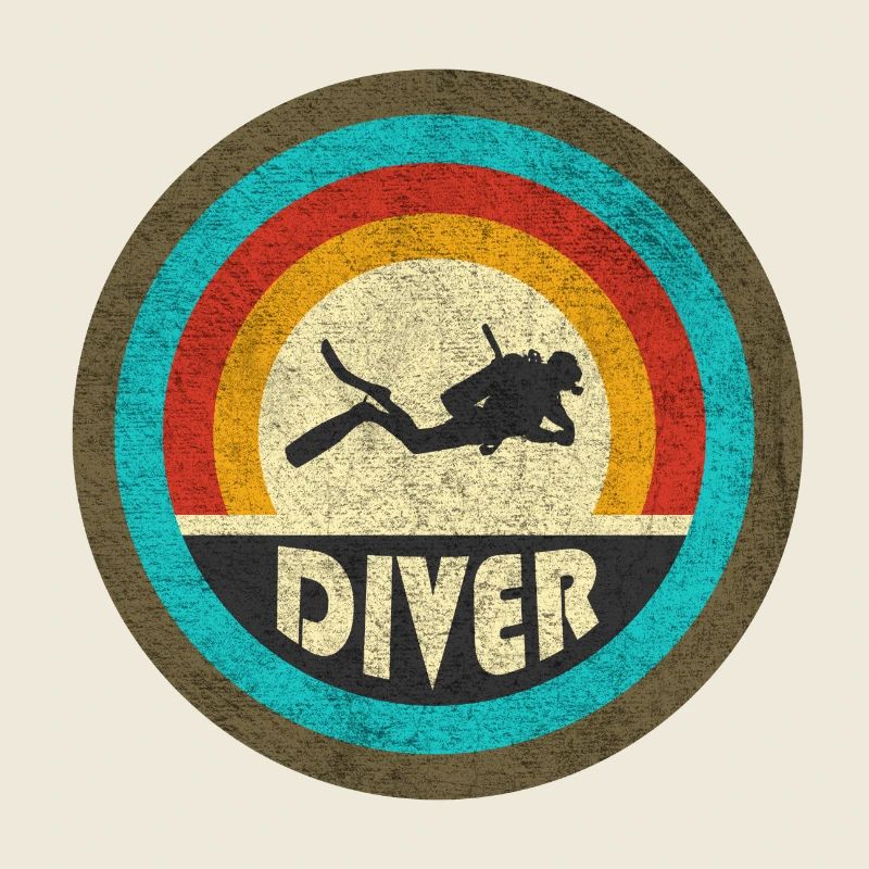 Diver vintage design / gift idea